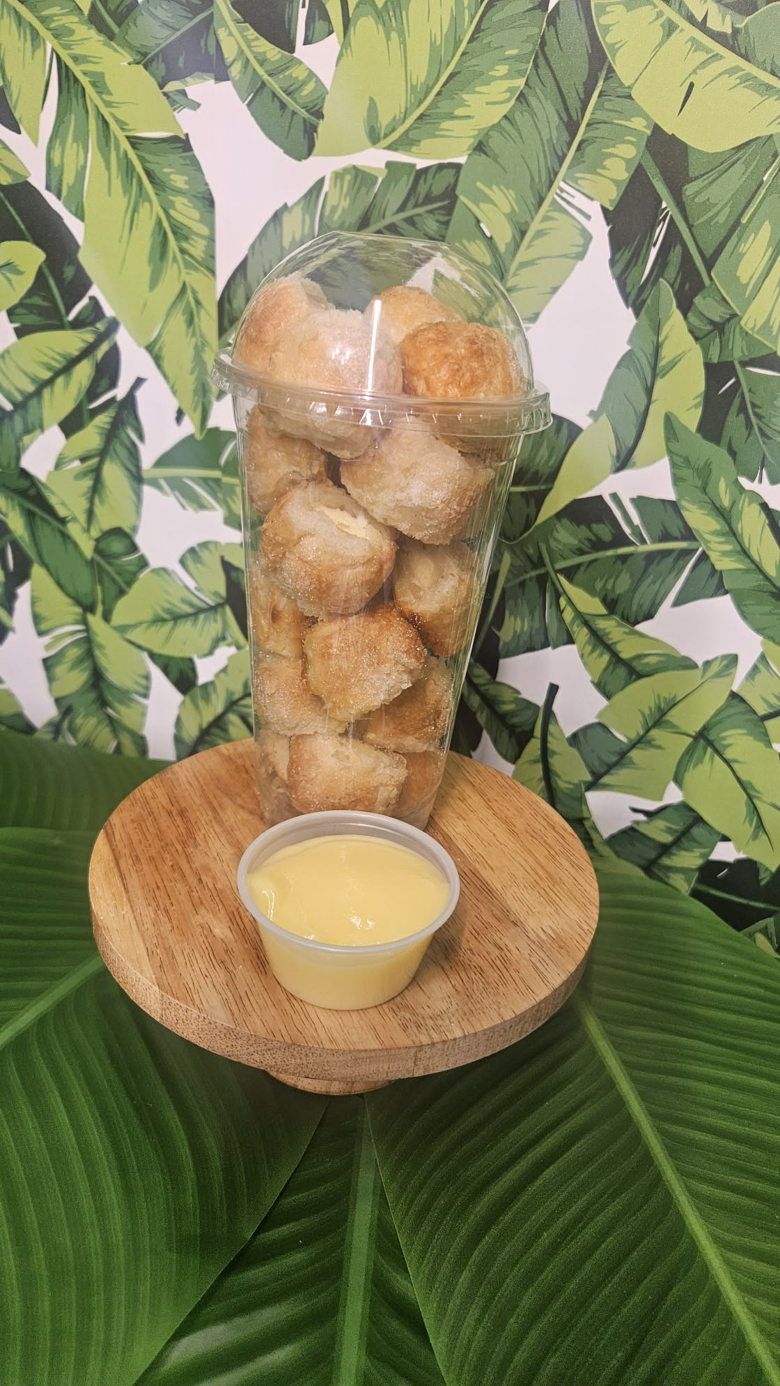 Quesito Bites + Dip Crema Bavarian