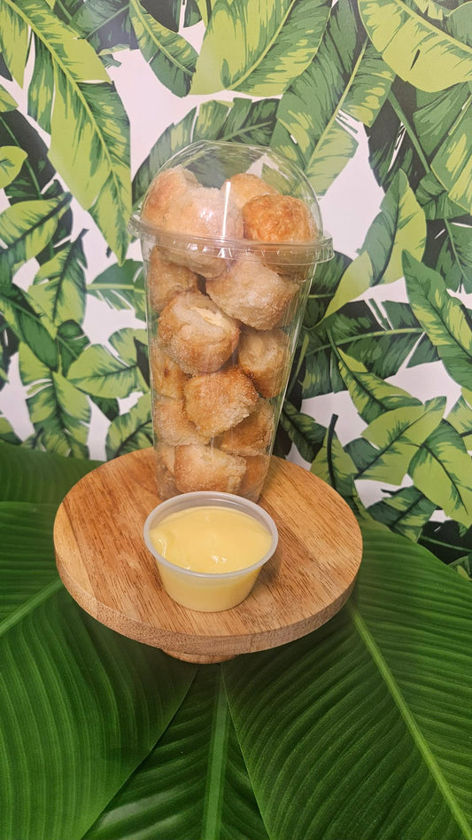 Quesito Bites + Dip Crema Bavarian