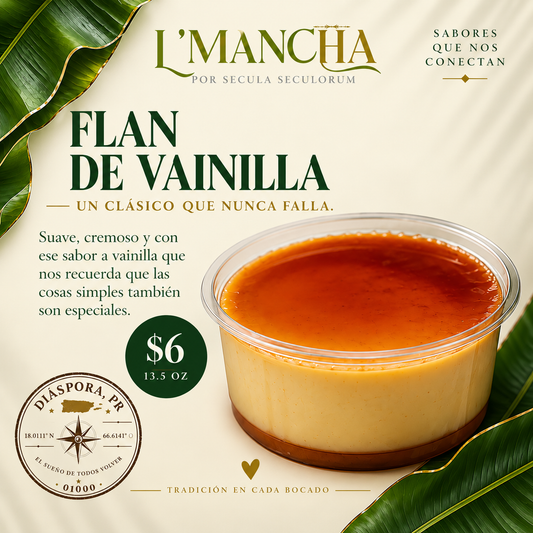 Flan de Vainilla